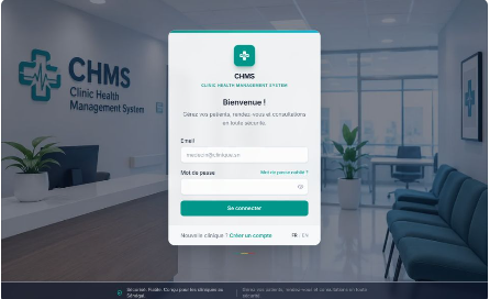 Clinic Management System screenshot